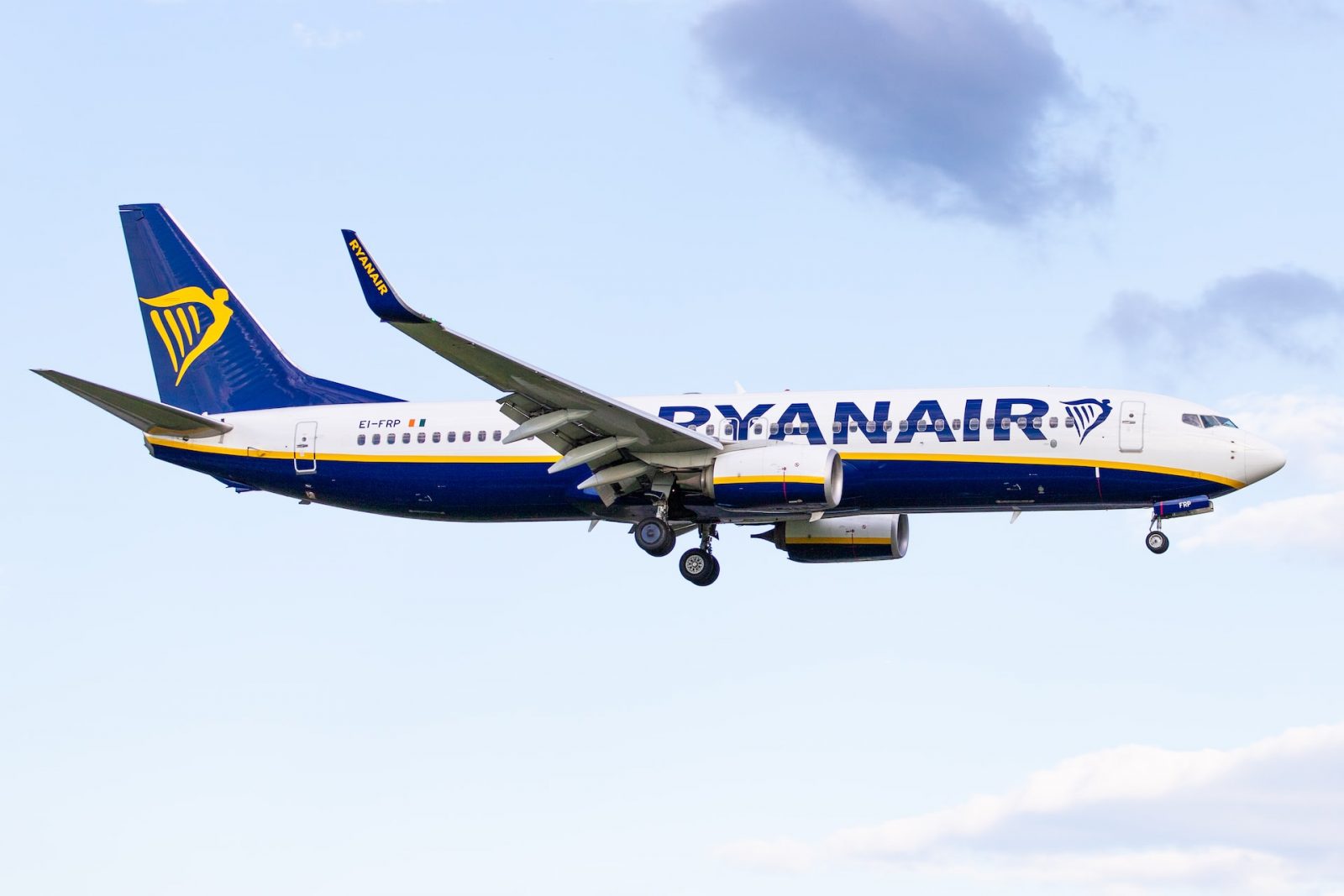 Letadlo Ryanair nízkonákladové letecké společnosti